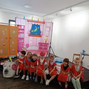 STRAH IMA ŠARENE ČARAPE HK6 (35)
